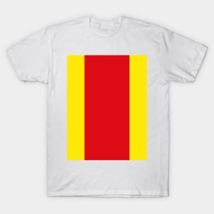 Partick Thistle FC Yellow Red 2016 T-Shirt